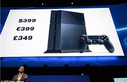 Sony ra mắt PlayStation 4 giá từ 399 USD 